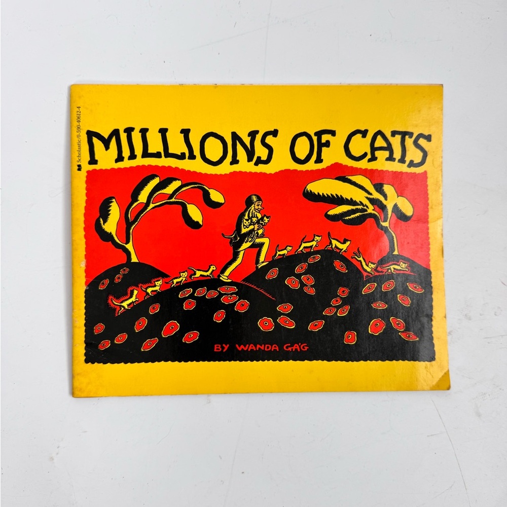 Millions of Cats Children’s Book by Wanda Gag (Paperback) Scholastic 1956